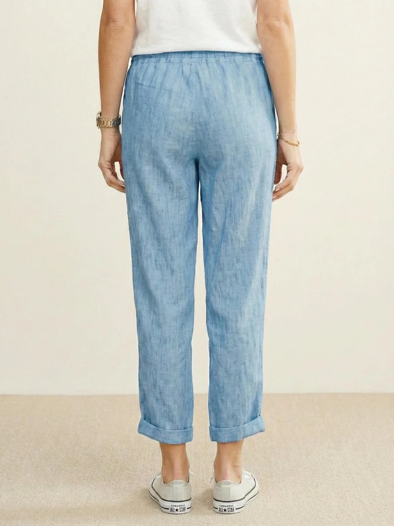 Dorina | Damen Kordelzug Hose Bequeme Passform
