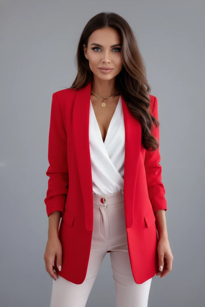 Cordelia | Damen Taillierter Langarm Blazer