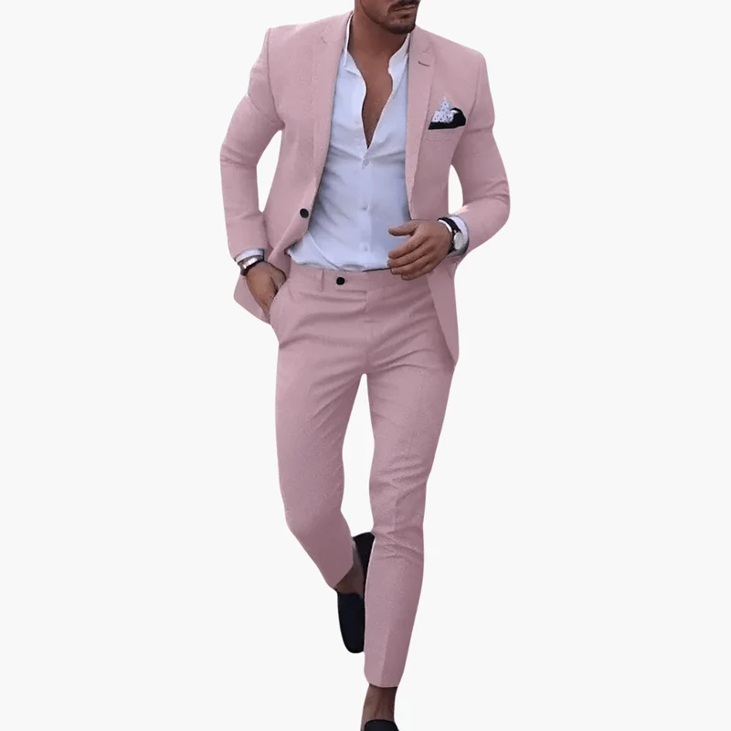 Heinrich | Herren Navy Slim Fit Anzugset
