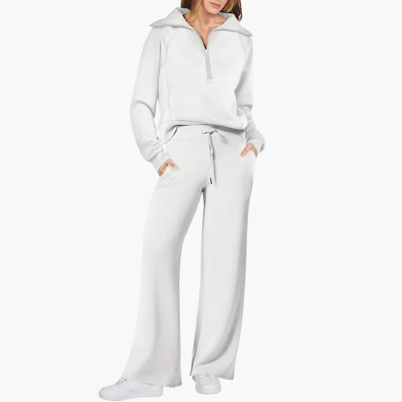 Katarina | Damen Trainingsanzug Set mit Halbzip