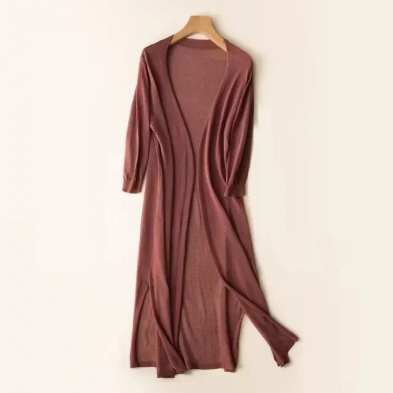 Eulalia | Damen Lange Strickjacke
