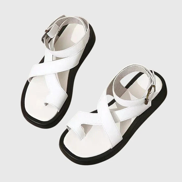 Melinda | Damen Verstellbare Riemchen Sandalen