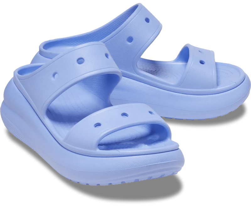 Crocs Unisex Classic Crush Sandale – Moon Jelly