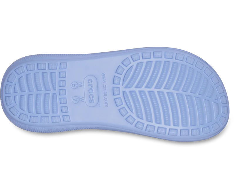 Crocs Unisex Classic Crush Sandale – Moon Jelly