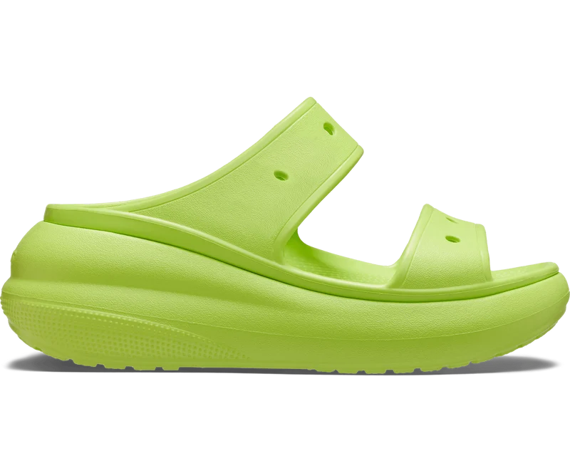 Crocs Unisex Classic Crush Sandale – Limeade