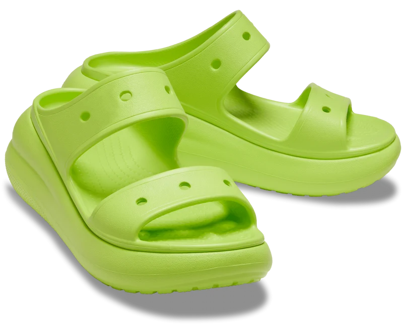 Crocs Unisex Classic Crush Sandale – Limeade