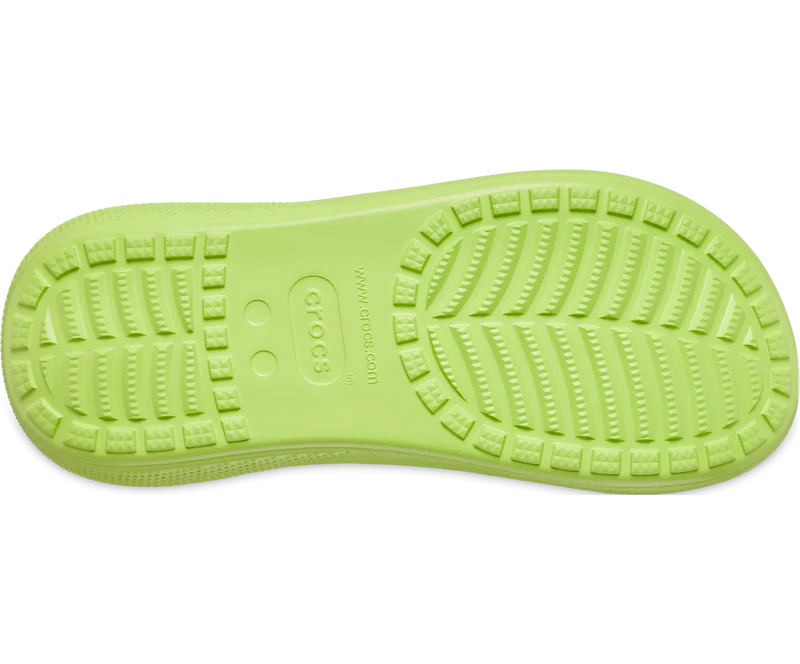 Crocs Unisex Classic Crush Sandale – Limeade