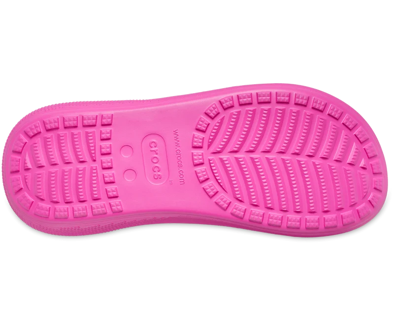Crocs Unisex Classic Crush Sandale – Saftrosa