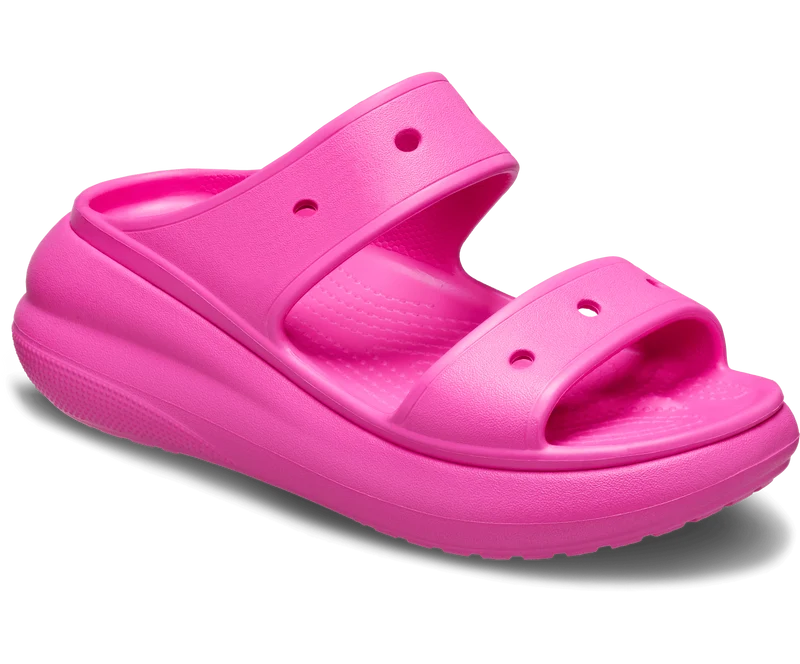 Crocs Unisex Classic Crush Sandale – Saftrosa