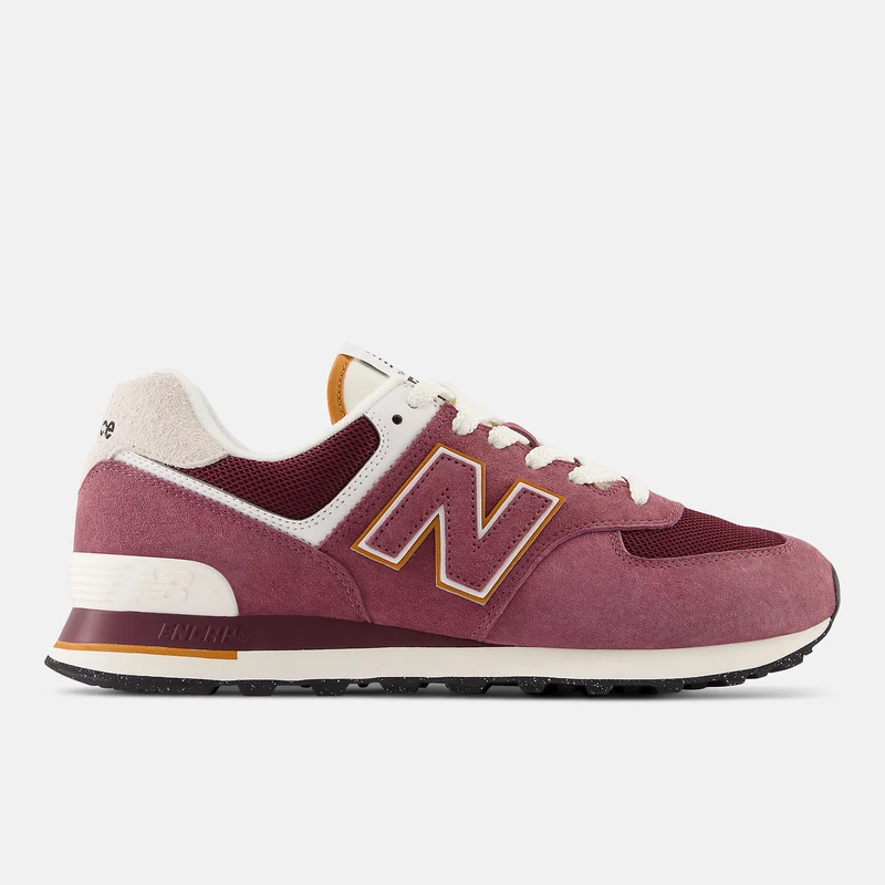 New Balance Herren 574 Fashion Trainer – Burgunderrot