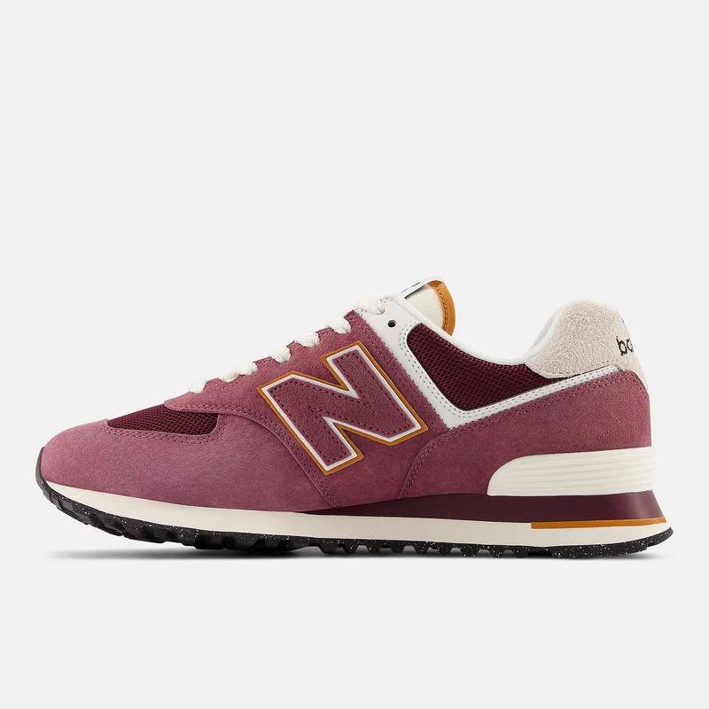 New Balance Herren 574 Fashion Trainer – Burgunderrot