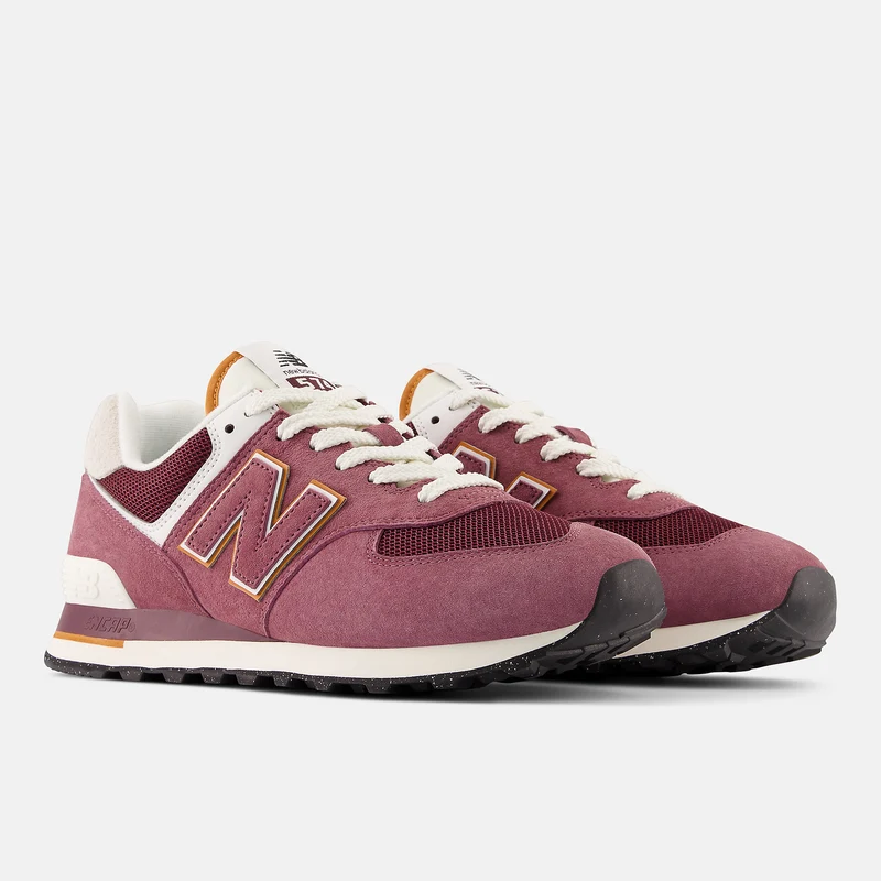 New Balance Herren 574 Fashion Trainer – Burgunderrot