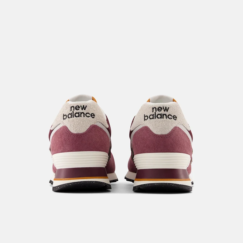 New Balance Herren 574 Fashion Trainer – Burgunderrot