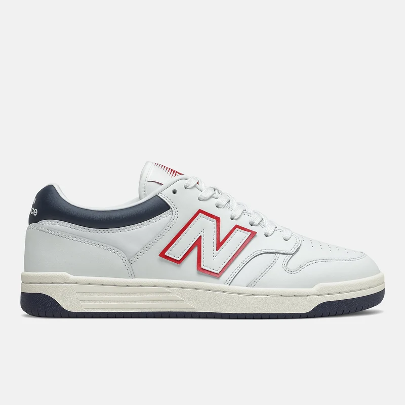 New Balance Basketball-Mode-Turnschuhe für Herren – Weiß/Rot