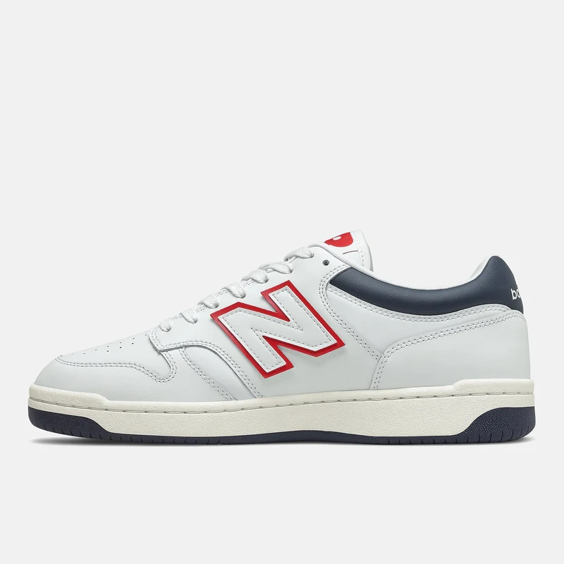 New Balance Basketball-Mode-Turnschuhe für Herren – Weiß/Rot