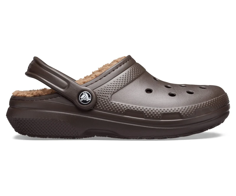 Crocs Unisex-Klassiker Lined Clog Espresso / Walnuss