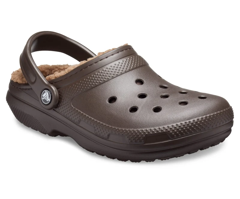 Crocs Unisex-Klassiker Lined Clog Espresso / Walnuss