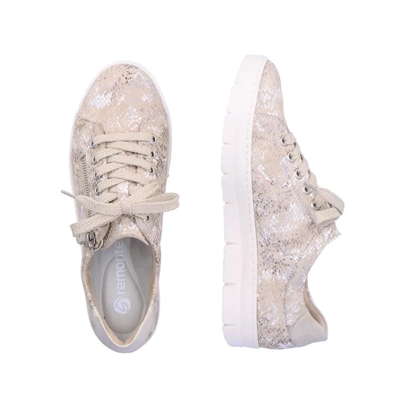 Remonte Modische Damen-Sneaker – Beige