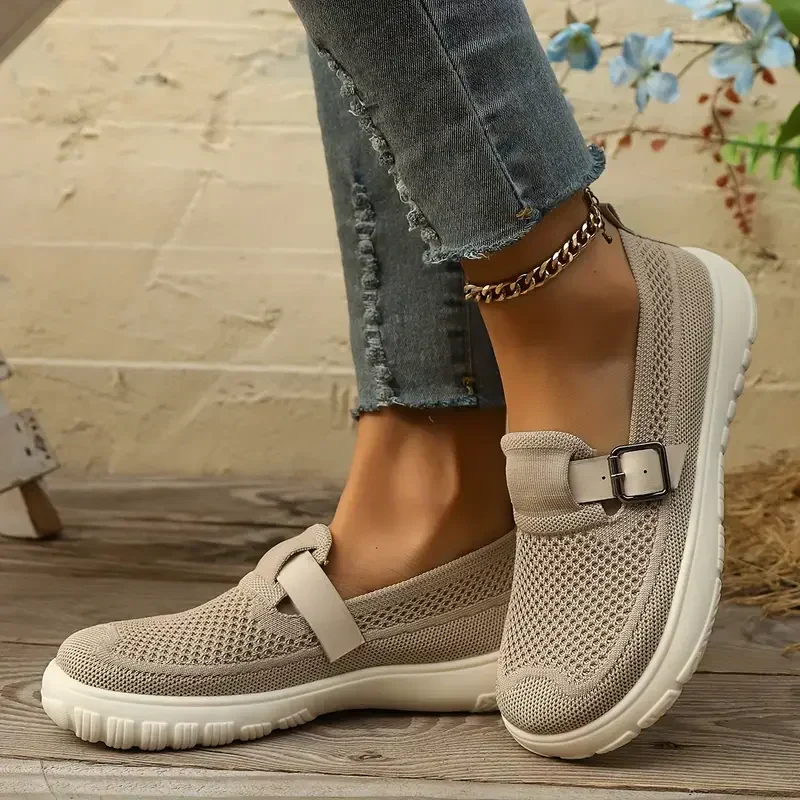 Rosetta | Damen Orthopädische Mesh Sandalen mit Klettverschluss