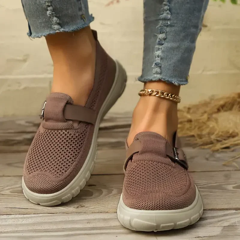 Rosetta | Damen Orthopädische Mesh Sandalen mit Klettverschluss