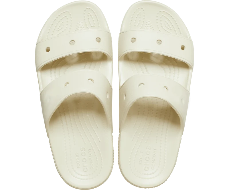 Crocs Klassische Unisex-Sandale – Knochen