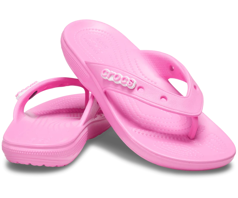 Crocs Klassischer Unisex-Flip-Flop – Taffy Pink