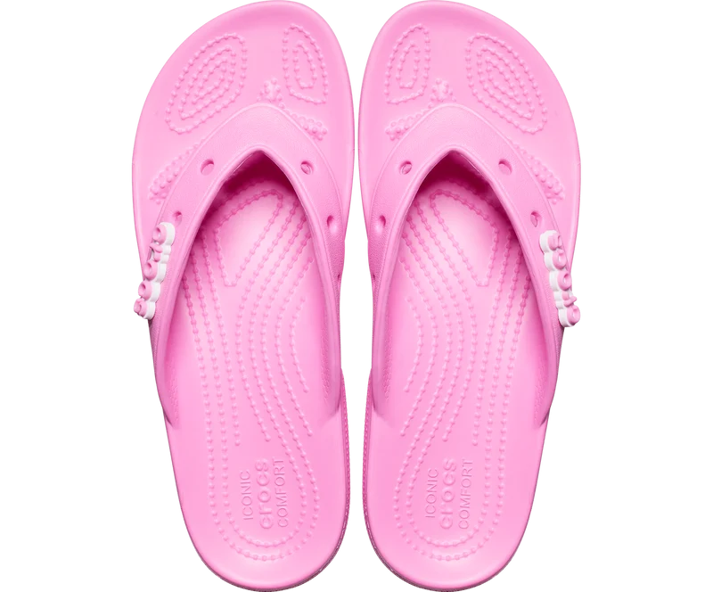 Crocs Klassischer Unisex-Flip-Flop – Taffy Pink