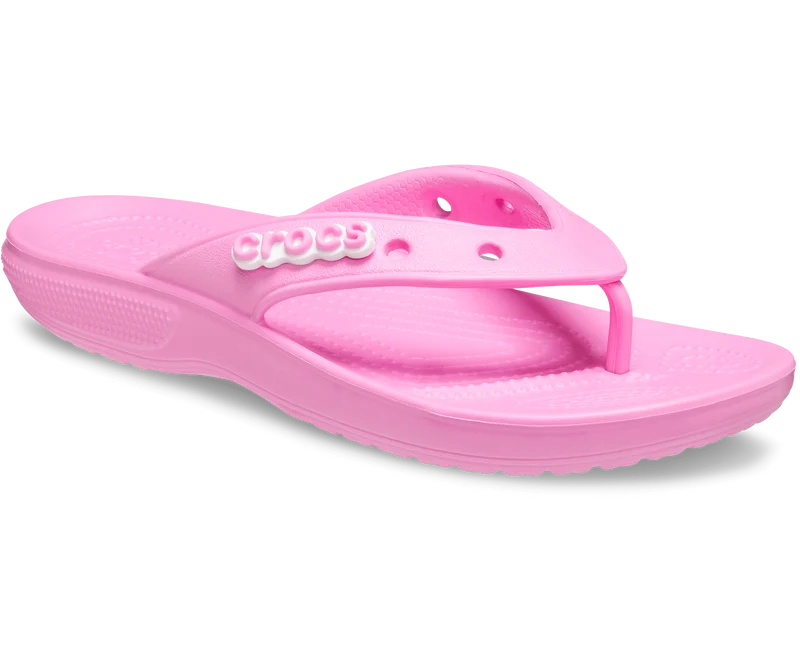 Crocs Klassischer Unisex-Flip-Flop – Taffy Pink