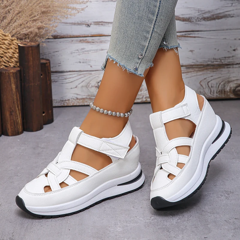 Alysson | Modische Orthopädische Klettsandalen