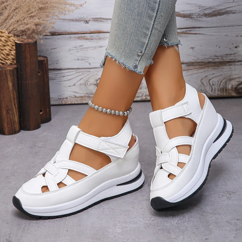 Alysson | Modische Orthopädische Klettsandalen