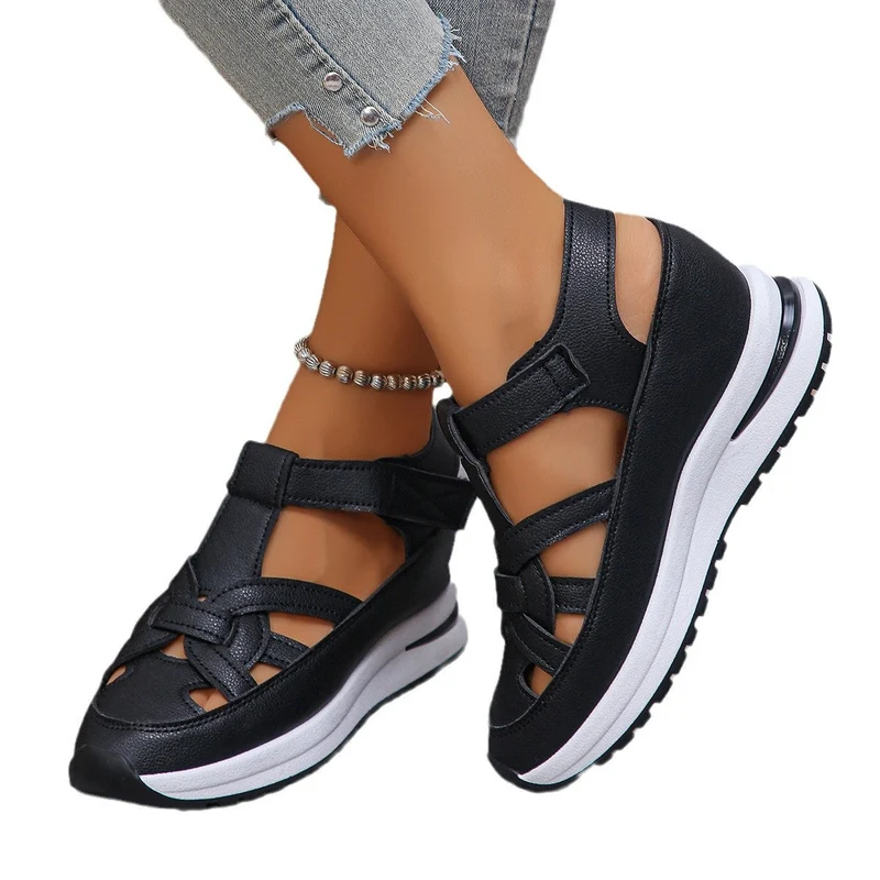 Alysson | Modische Orthopädische Klettsandalen