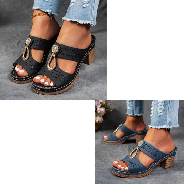 Helena | Orthopädische Strassabsatz-Sandalen