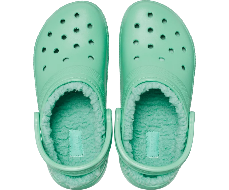 Crocs Unisex-Klassiker Lined Clog - Jadestein