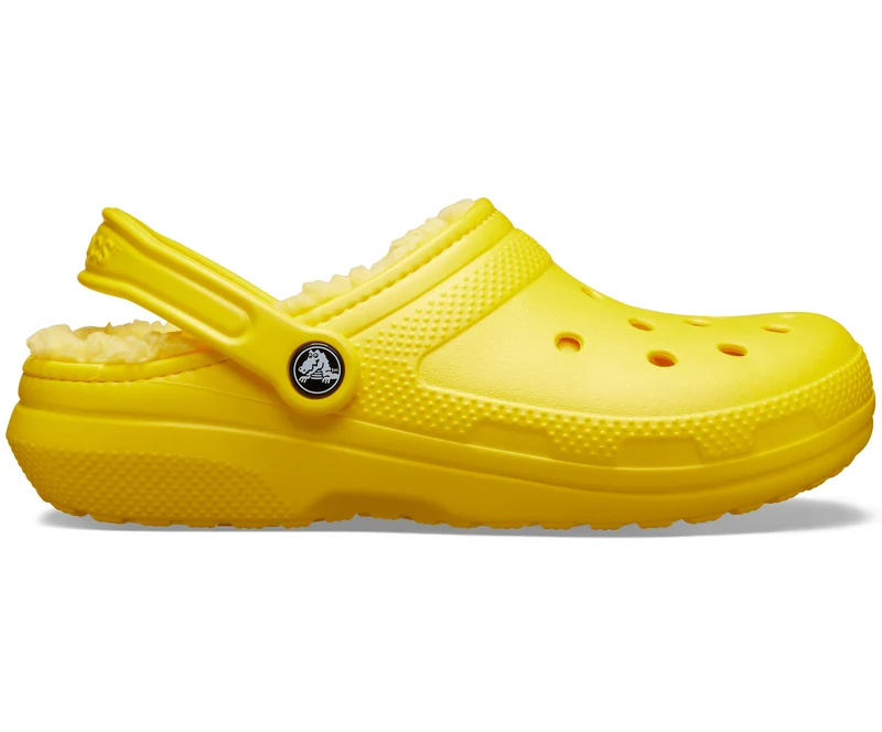 Crocs Unisex-Klassiker Lined Clog - Zitrone