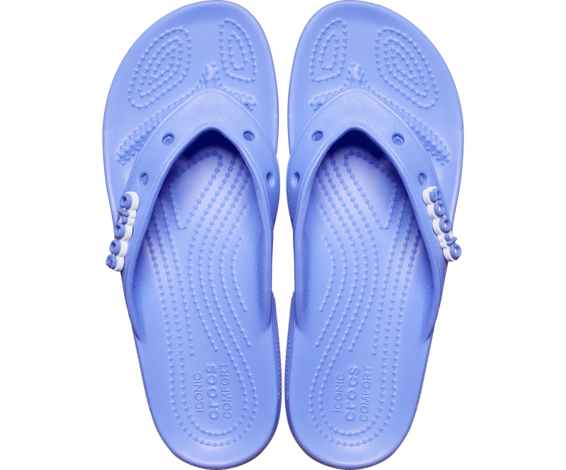Crocs Klassischer Unisex-Flip-Flop – Digital Violet