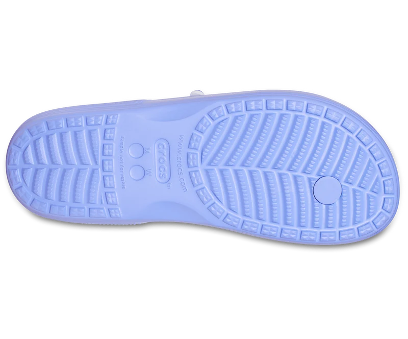 Crocs Klassischer Unisex-Flip-Flop – Digital Violet