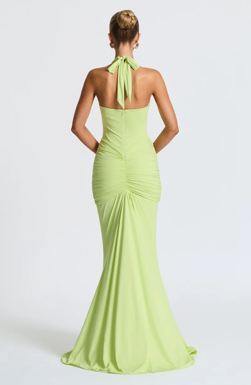 Bria | Fließendes Maxikleid Whisper Trail