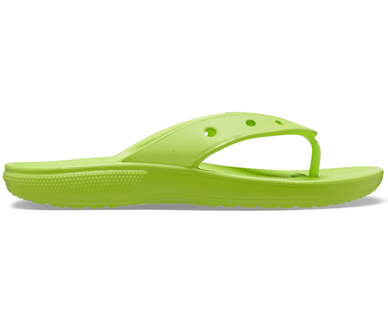 Crocs Klassischer Unisex-Flip-Flop – Limeade