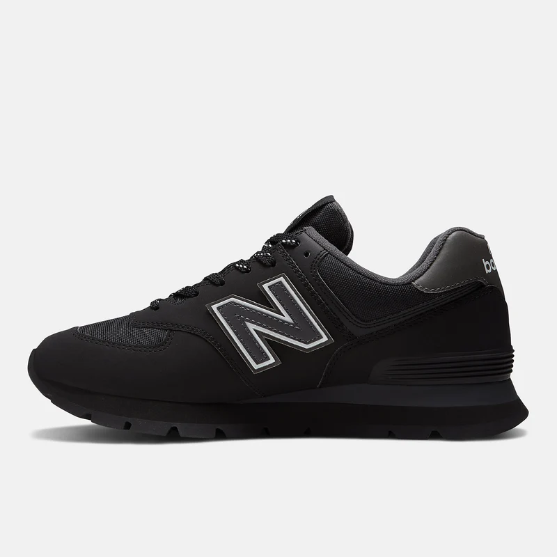 New Balance Herren 574 Fashion Trainer – Schwarz / Schwarz