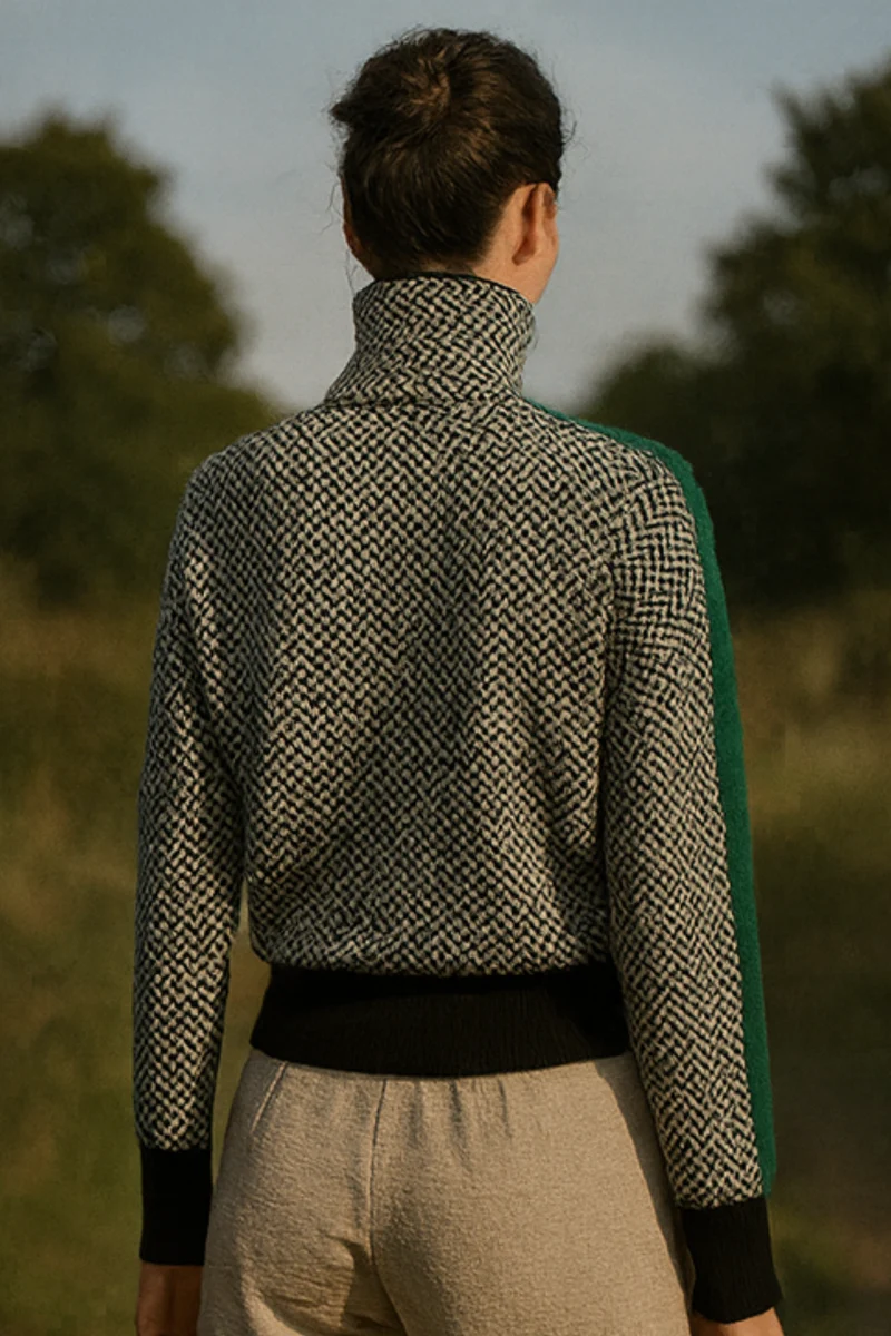 Marilou | Pullover mit Kontraststreifen