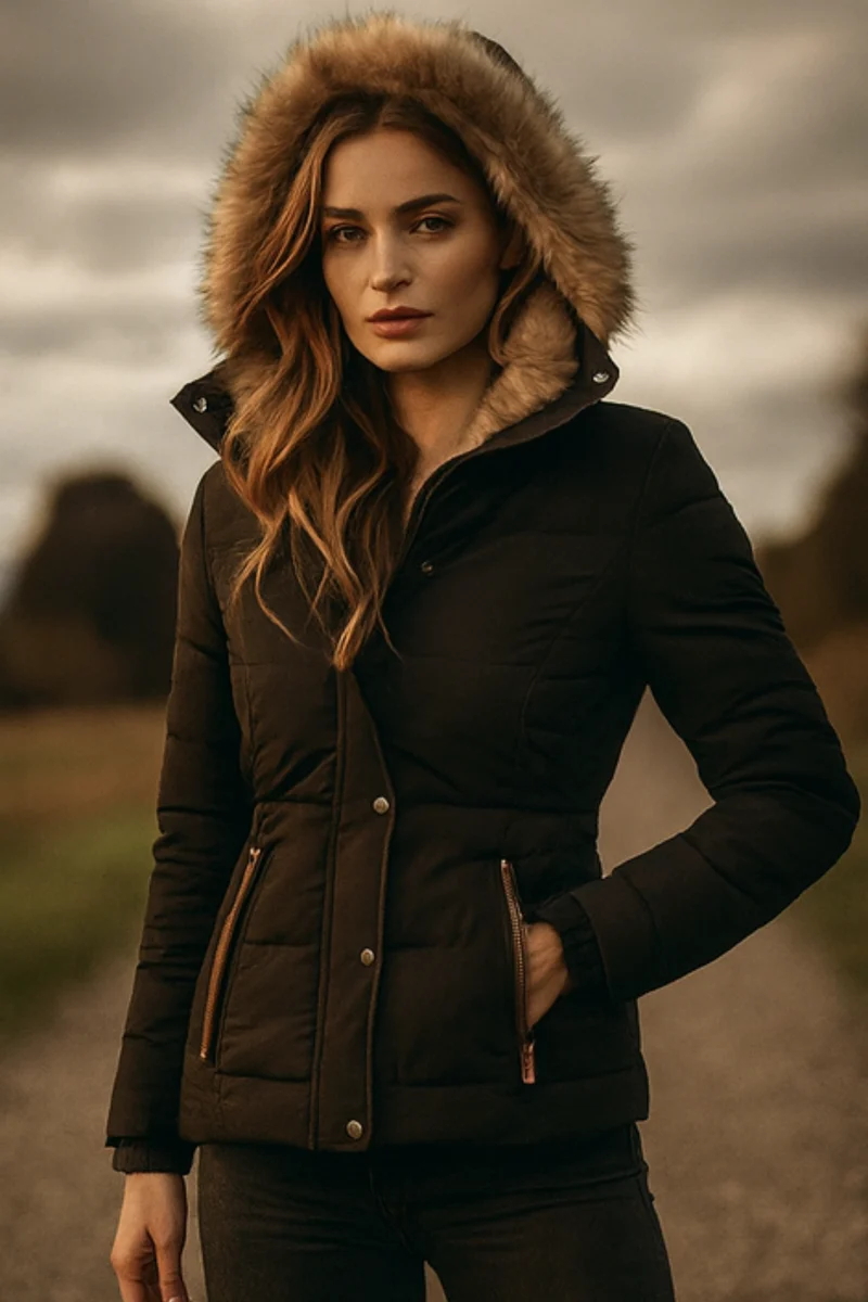 Annabeth | Pufferjacke mit Kapuze