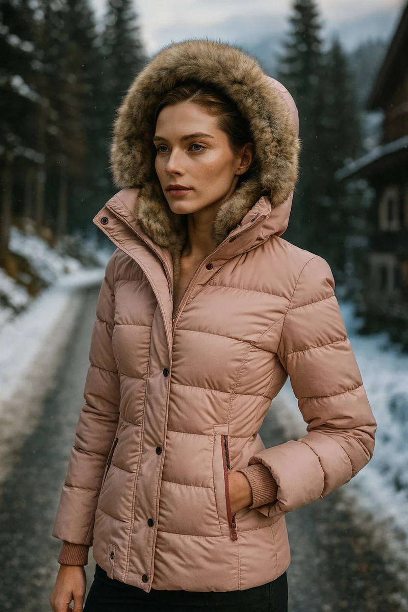 Annabeth | Pufferjacke mit Kapuze