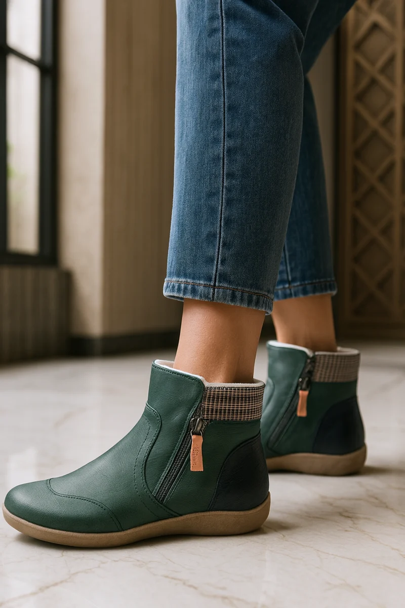 Geordie | Waterproof Orthopedic Leather Boots