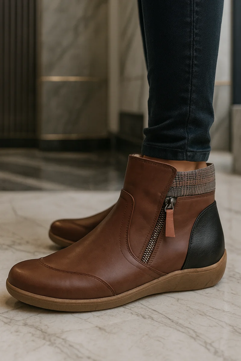 Geordie | Waterproof Orthopedic Leather Boots