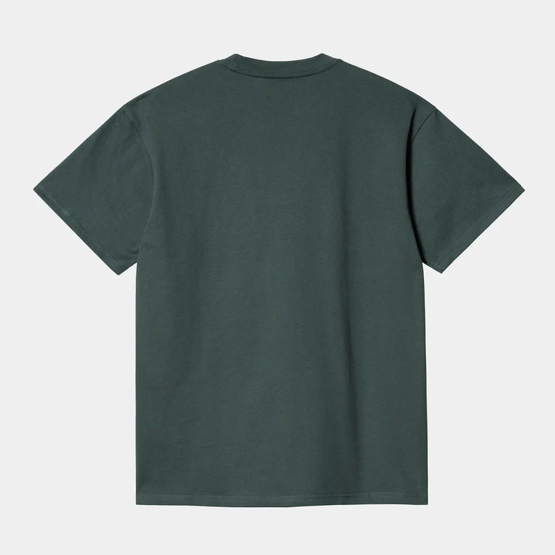 Carhartt WIP Herren Duck Pond Kurzarm-T-Shirt – Juniper