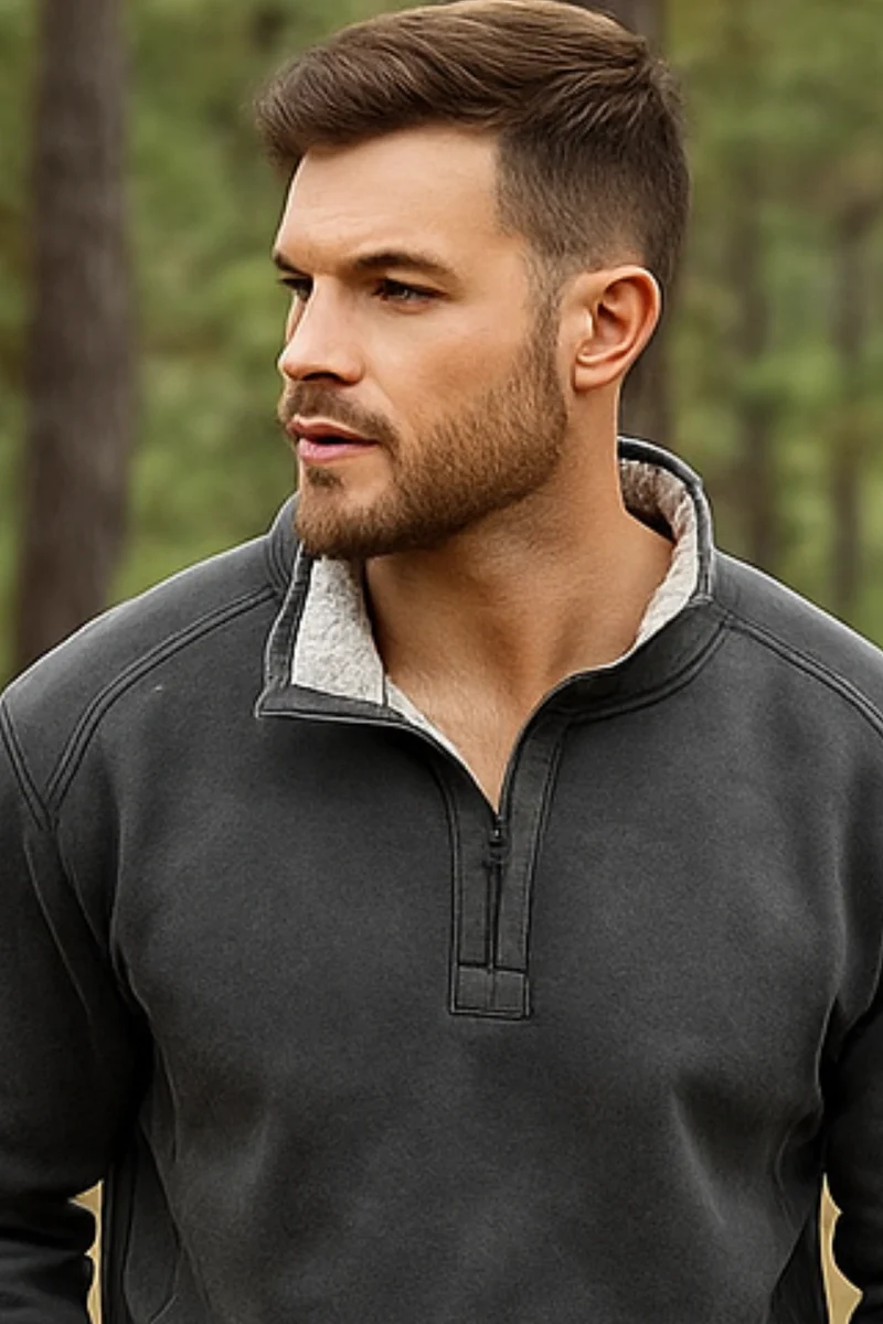 Piolo Fleece-Hemd | Grau