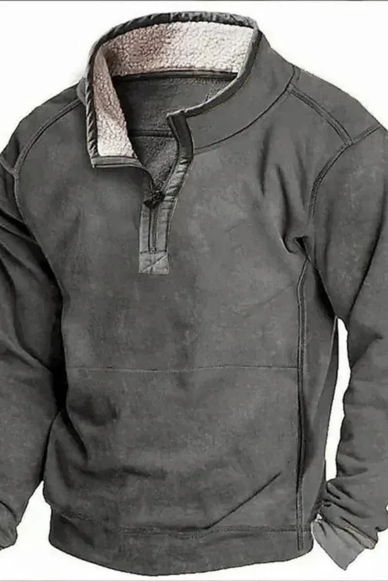 Piolo Fleece-Hemd | Grau