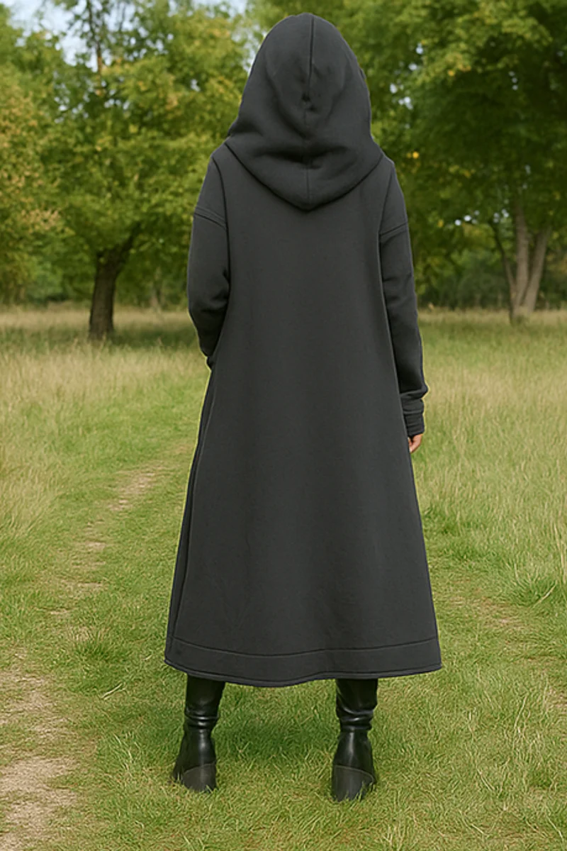 Nana Hoodie mit Reißverschluss | Grau