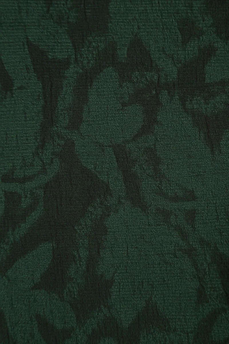 Kayla Maxikleid mit Blätterprint | Grün