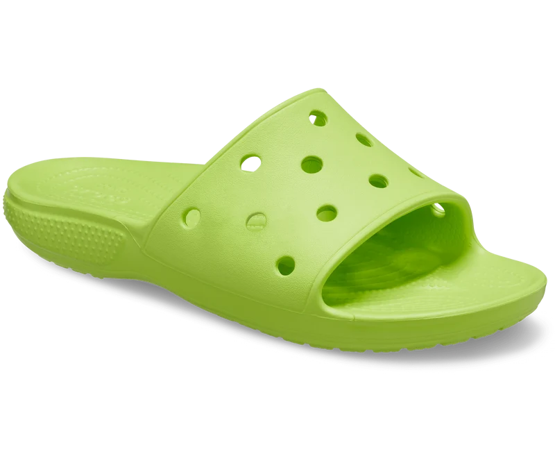 Crocs Klassische Unisex-Rutsche – Limeade